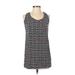 Old Navy Casual Dress: Black Chevron/Herringbone Dresses - Women's Size X-Small Petite