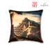 The Met x Ann Gish Aqueduct Pillow Down/Feather/Polyester | 26 H x 26 W x 3 D in | Wayfair PWAQ2626-MUL