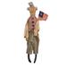 August Grove® Raison Sammy Doll Plastic in Brown/Pink/Red | 22.5 H x 4 W x 4 D in | Wayfair 4B813AF5D4484966A244770A25277E42