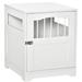 Archie & Oscar™ Abingdon Pet Crate Wood in White | 23.5 H x 19.25 W x 21.75 D in | Wayfair 006BA831B19A4766829252FAD07FD69E