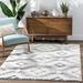 White 27 x 1.2 in Area Rug - Well Woven Delia Moroccan Gray/Ivory Area Rug Polypropylene | 27 W x 1.2 D in | Wayfair DEL-17-2