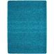 Tapis Shaggy Uni Poils Longs Tapis Salon Chambre Couloir (Turquoise - 60x110cm)