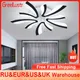 Moderne Plafonnier Acrylique Led Luminaire Design Créatif Led Lustre Plafonnier Lampe RC Gradation