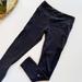 Lululemon Athletica Pants & Jumpsuits | Lululemon Black Cropped Mesh Leggings | Color: Black | Size: 4