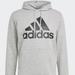 Adidas Shirts | Adidas Men's Essentials Fleece Big Logo Pullover Hooded Sweatshirt Gray | Color: Black/Gray | Size: Xl