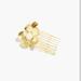 Madewell Accessories | Madewell Semiprecious Flower Hair Comb | Color: Gold | Size: Os