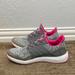Adidas Shoes | Adidas Rapidarun Cloudfoam Tennis Shoes | Color: Gray/Pink | Size: 5.5bb