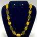 J. Crew Jewelry | J Crew Factory Yellow Green Enameled Necklace | Color: Green/Yellow | Size: Os