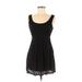 Ambiance Apparel Casual Dress - Mini: Black Dresses - Women's Size Medium