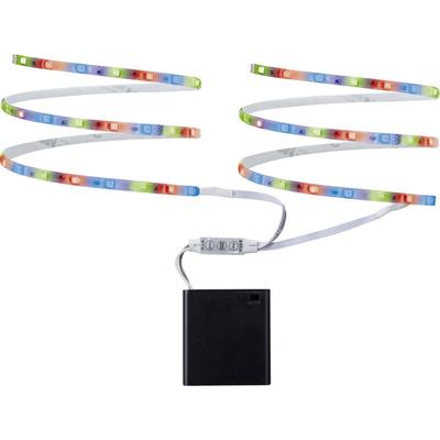 70700 LED-Streifen-Komplettset mit Batterie-Box 6 v 800 mm rgb 1 St. - Paulmann Image