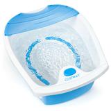 Costway Foot Spa Bath with Bubble Massage-Blue