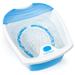 Costway Foot Spa Bath with Bubble Massage-Blue