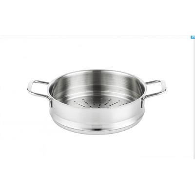 Prime Cook 3'' Depth S/S Steamer Insert/Basket with 24cm/28cm Diameter