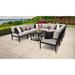 kathy ireland Madison Ave. 11 Piece Outdoor Aluminum Patio Furniture Set 11a