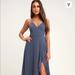 Free People Dresses | Light Blue Casual Maxi Dress | Color: Blue | Size: Xs