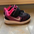 Nike Shoes | Nike Baby Sneakers Pink And Black Size 3c | Color: Black/Pink | Size: 3bb