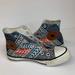 Converse Shoes | Converse Chuck Taylor All Star Festival Bag Chevron Stripe High Top Unisex M5/W7 | Color: Blue/Red | Size: Unisex M5 W7