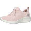 Skechers Damen Ultra Flex 3.0 Big PLAN Sneaker, Rose Knit/Trim, 37.5 EU