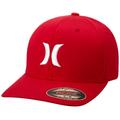 Hurley Herren M One and Only Hat Baseballkappe, Rot, L-XL EU