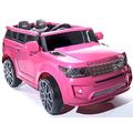 Kids 4x4 Off Road Jeep Sport Style Off Roader 12v Electric/Battery Ride On Car Pink