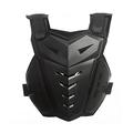 sdfsa Adult Motorcycle Chest Back Protector, Motorbike Body Guard Vest, Motorcycle Body Armour Chest Back Spine Protector Guard Vest, Motorbike Protection Jacket, Black