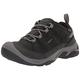 KEEN Men's Circadia Waterproof Hiking Shoes, Black/Steel Grey, 11 UK