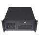 JUSTOP 4U 500 V2 Rackmount Server Case 500mm Deep ATX/Micro ATX/Mini ITX 2x USB 2x 5.25” External Bay Lockable, 1x 120mm Fan Included