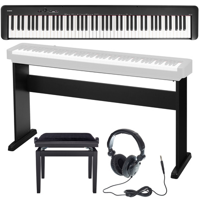 Casio CDP-S110 BK Deluxe Bundle