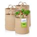 Coolaroo Heavy Duty Grow Bag Breathable Fabric for Air Pruning & Plant Growth Pot Planter Set in Brown | 14 H x 15 W x 15 D in | Wayfair 500702