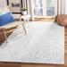 White 24 x 0.3 in Indoor Area Rug - Bungalow Rose Swader Geometric Handmade Tufted Wool Ivory/Turquoise Area Rug Wool | 24 W x 0.3 D in | Wayfair