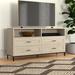 Wade Logan® Addlee TV Stand For Tvs Up To 60" Wood in Brown | 28 H x 56 W x 16 D in | Wayfair 8948FE841920421CAC8469B10616450E