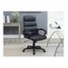 Inbox Zero Evon Task Chair Upholstered in Black | 45.5 H x 26 W x 26 D in | Wayfair 513B20FF227D4E75914D6450952B21C6