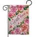 The Holiday Aisle® Avo 2-Sided Polyester 19 x 13 in. Garden Flag in Pink | 18.5 H x 13 W in | Wayfair AB666B337A3149C58A85FC007F55AB09