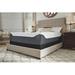 King Firm 14" Memory Foam Mattress - Signature Design by Ashley Chime Ultra Plush Charcoal Infused | 79 H x 76 W 14 D in Wayfair M71441