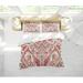 Langley Street® Dife Comforter Set Polyester/Polyfill/Microfiber in Pink/White/Yellow | King Comforter + 2 Pillow Cases | Wayfair