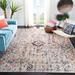 Blue/Gray 48 x 0.3 in Indoor Area Rug - Langley Street® Felty Oriental Gray/Blue/Orange Area Rug | 48 W x 0.3 D in | Wayfair