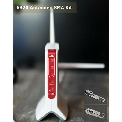 Sma Umbausatz für avm FritzBox 6820 V2 für Antennen-Mod Image