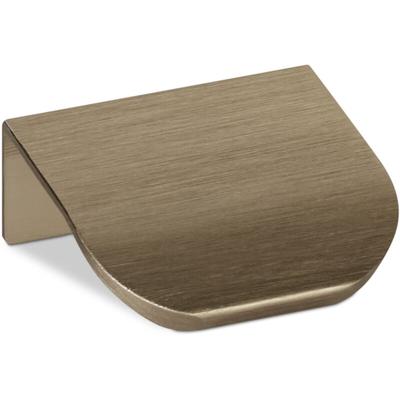 So-tech - 10er Pack - Griffleiste blankett tommy 40 x 18 x 42 mm Aluminium Messingoptik gebürstet Image