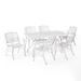 Phoenix Traditional Outdoor Aluminum 7 Piece Dining Set by Christopher Knight Home