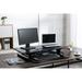 32'' Adjustable Height Standing Desk Converter Dual Monitor Workstation