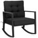 Patio Rocking Chair Outdoor Glider Rattan Rocker Chair