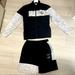 Adidas Other | Adidas Originals Track Suit (Jacket And Shorts) | Color: Black/White | Size: Medium