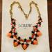 J. Crew Jewelry | J. Crew Statement Necklace | Color: Blue/Gold | Size: Os