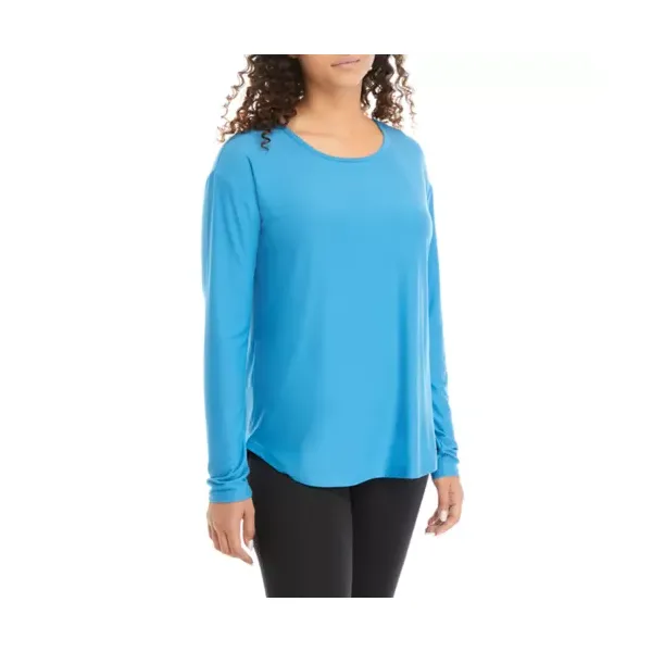 zelos-womens-long-sleeve-twist-back-t-shirt,-blue,-xl/