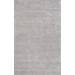 "Pasargad Home Edgy Collection Hand-Tufted Silk & Wool Silver Area Rug- 9' 9"" X 13' 9"" - Pasargad Home PVNY-11 10x14"
