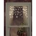 The Holiday Aisle® Shimmering Twinkle Window Icicle Light, 3 Feet, 50 Clear Incandescent Christmas Light in White | 36 H x 3 W in | Wayfair