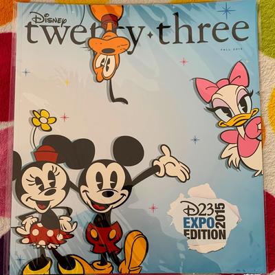 Disney Other | D23 Disney Twenty-Three Magazine Issue: Fall 2015 | Color: Gold | Size: Os