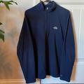 The North Face Jackets & Coats | Good Used The North Face 1/4 Zip Mens Fleece Pullover | Color: Blue | Size: M