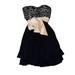 Anthropologie Dresses | Lil Women’s 2 Strapless Dress Black Light Pink Anthropologie | Color: Black/Tan | Size: 2