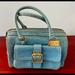 Coach Bags | Coach Limited Edition Alligator Brass/Blue | Color: Blue | Size: Length 12” X Height 8.5” X Width 6.5”